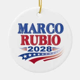 Marco Rubio 2028 (3.) Keramik Ornament
