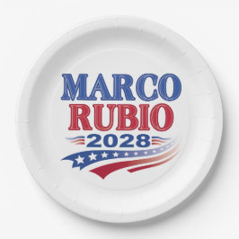 Marco Rubio 2028 (3st) Pappteller