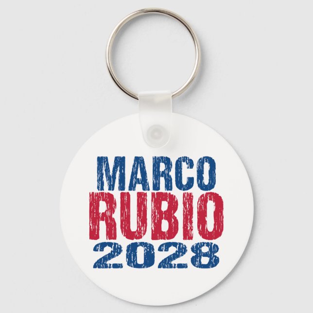 Marco Rubio 2028 (dis) Schlüsselanhänger (Vorderseite)
