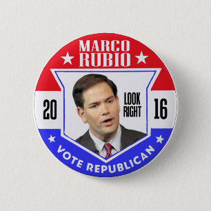 Marco Rubio für Präsidenten 2016 Button