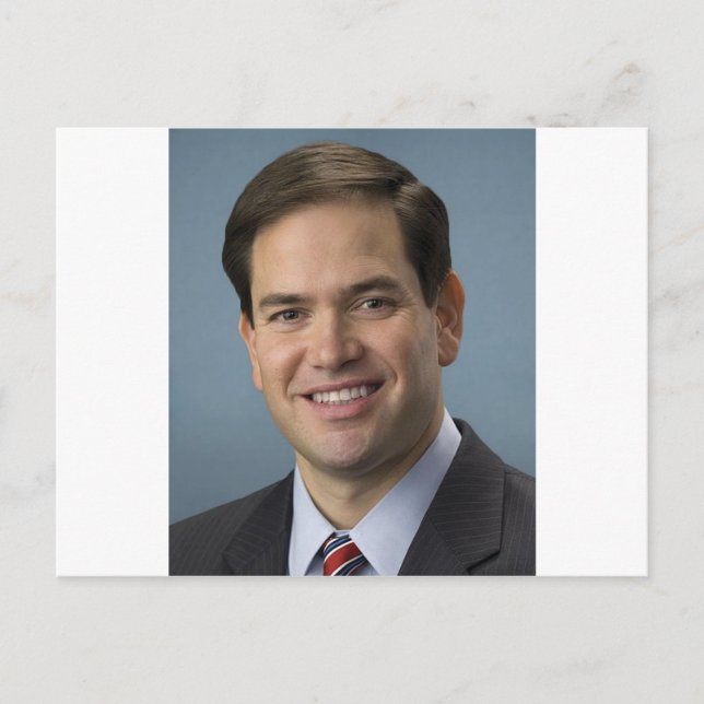 Marco rubio postkarte (Vorderseite)
