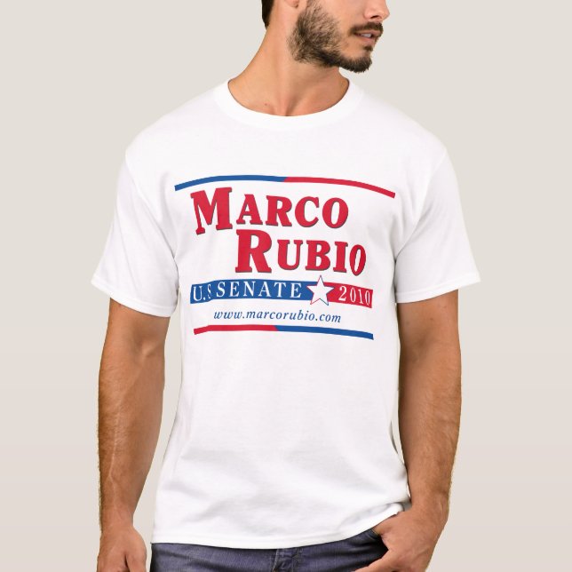 Marco Rubio pour le T-shirt de sénat (Devant)