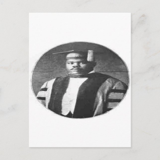 Marcu Garvey Postkarte (Vorderseite)