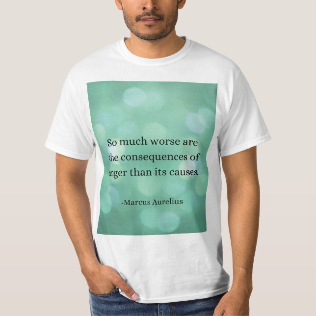 Marcus Aurelius: Erobern Sie Wut, finden Sie inner T-Shirt (Vorderseite)