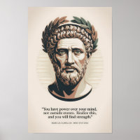 Marcus Aurelius Meditations Zitat Illustrationskun