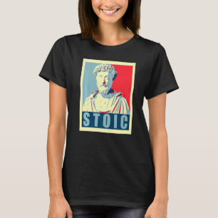 Marcus Aurelius, römischer Kaiser und Stoic Philos T-Shirt