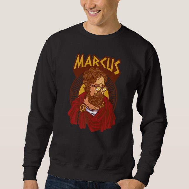 Marcus Aurelius Sweatshirt (Vorderseite)