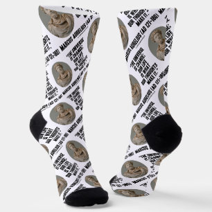 Marcus Aurelius Universum Lebensgedanken Zitat Socken
