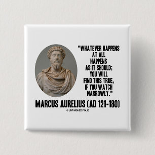 Marcus Aurelius, was auch immer an allen Button