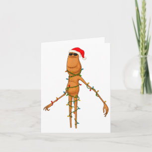 Marcus der Wurm, Lustige Weihnachtsbeleuchtung  Karte