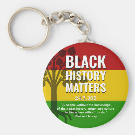 MARCUS GARVEY Black History Schlüsselanhänger