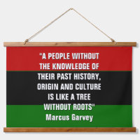 Marcus Garvey TREE OHNE ROOTS Pan African
