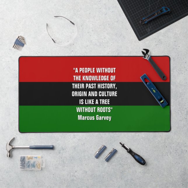 Marcus Garvey TREE SANS RACINE Pan African (Poste de travail)