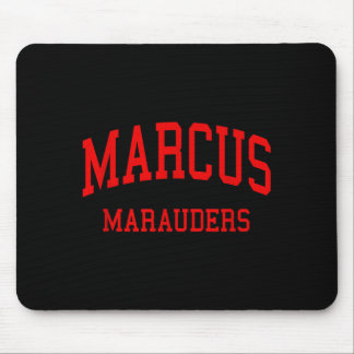 Marcus High School HS Flower Mound TX Retro Mousepad
