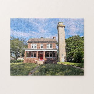 Marcus Hook Range Phare Delaware Puzzle