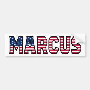 Marcus Name Vorname USA Aufkleber Sticker Auto Autoaufkleber