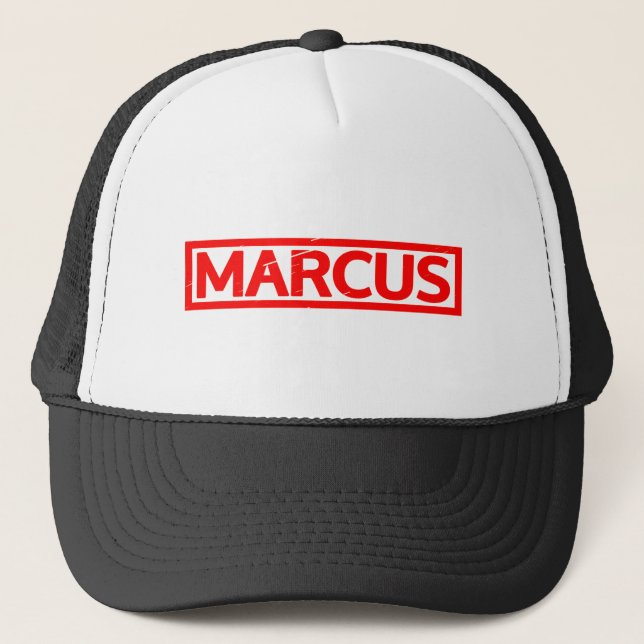 Marcus Stamp Truckerkappe (Vorderseite)