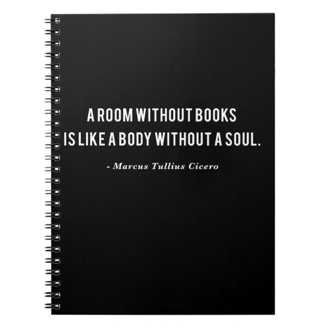 Marcus Tullius Cicero Bücher Zitat (Vorderseite)