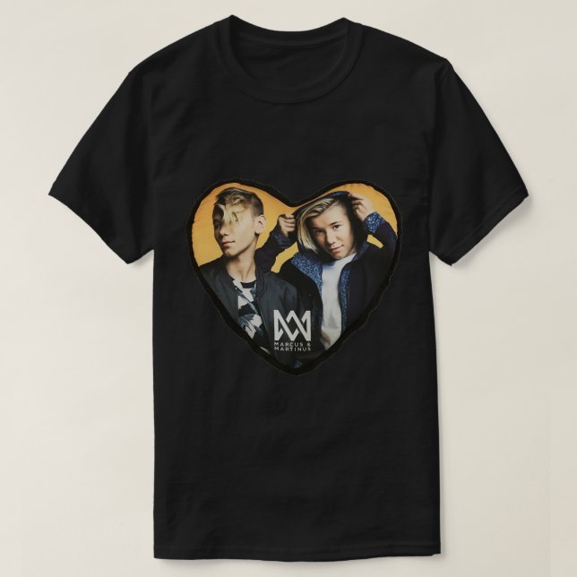 Marcus und Martinus-Logo - Essenzielle T - Shirt-K T-Shirt (Design vorne)