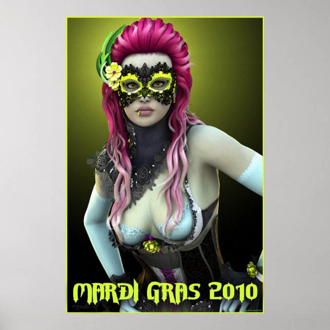 Mard Gras 2010 Poster (Vorne)