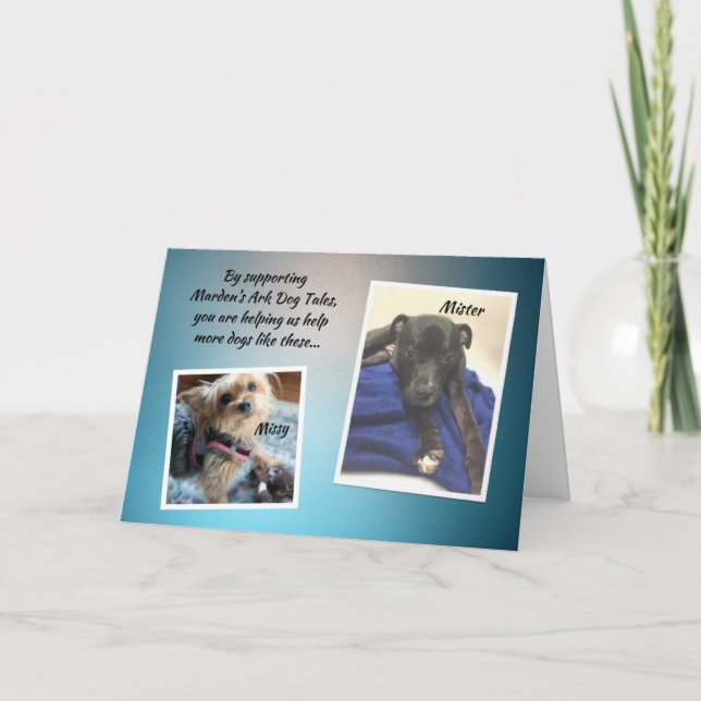 Mardens Ark Mister and Missy Danky Card Karte (Vorderseite)