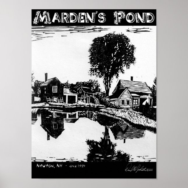 Marden's Pond Poster (Vorne)