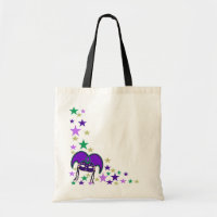 Mardi Gra Maske und Stern-Taschen-Tasche