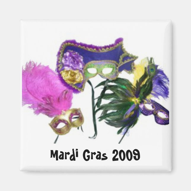Mardi Gras 2009 Magnet (Devant)