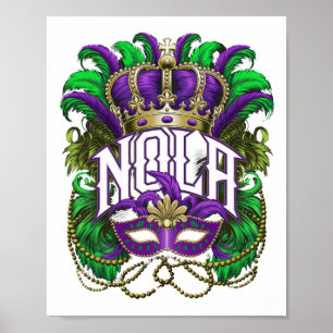Mardi Gras 2025 Mardi Gras Mens W Poster