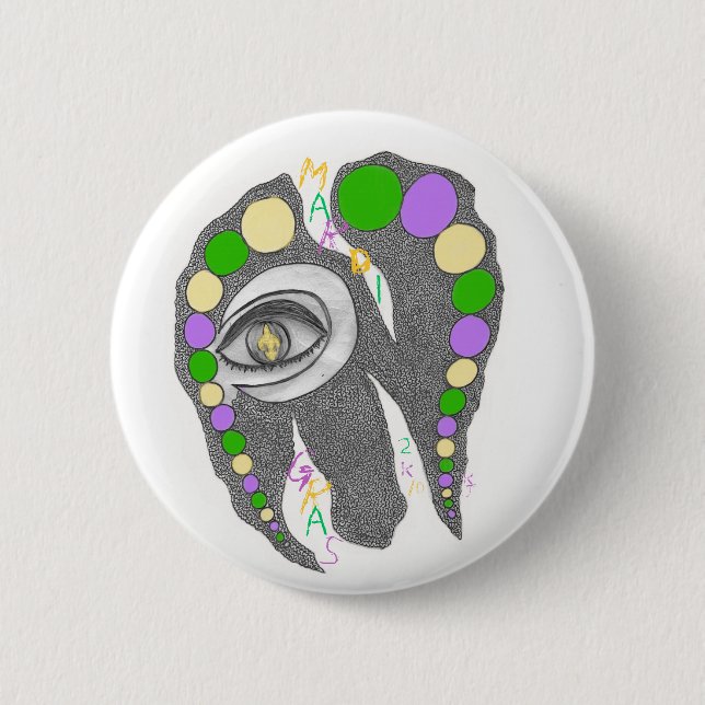 MaRdI GrAs-2k10 Button (Vorderseite)