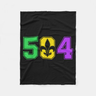 Mardi Gras 504 Nola New Orleans Louisiana La Fleecedecke