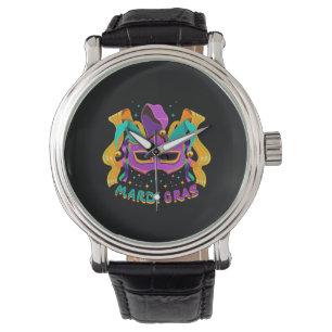Mardi Gras Armbanduhr