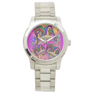 MARDI GRAS ART ARMBANDUHR