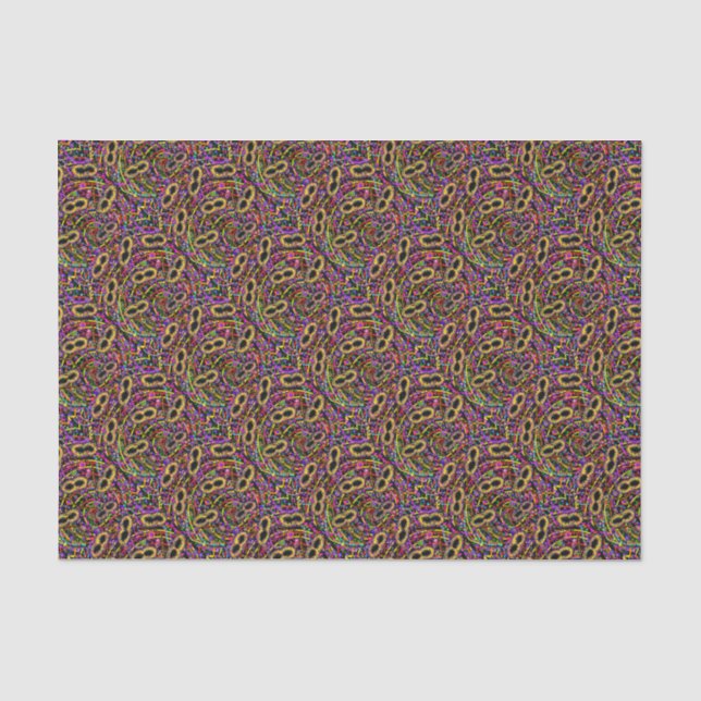 Mardi Gras Art Seidenpapier (Vorderseite)