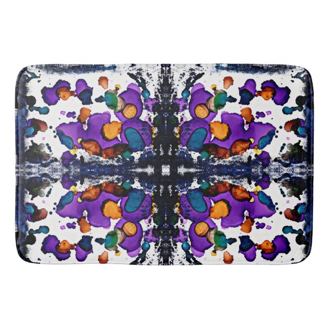 Mardi Gras Badematte (Vorderseite)