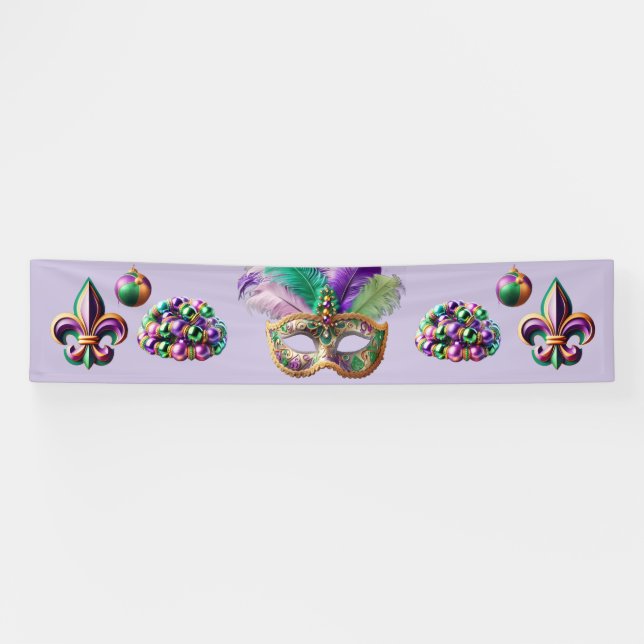 Mardi Gras Banner (Horizontal)