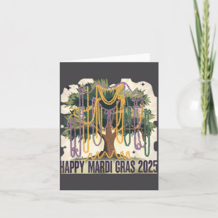 Mardi Gras Baum Karneval Neu 2024 Für Frauen Valen Karte