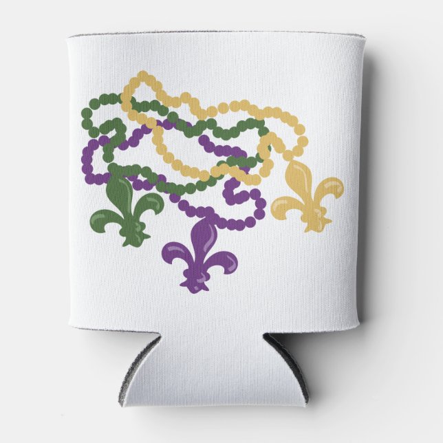 Mardi Gras Beads Dosenkühler (Vorderseite)