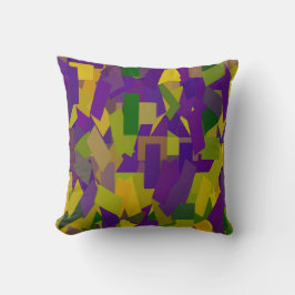 Mardi Gras Blocks Kissen