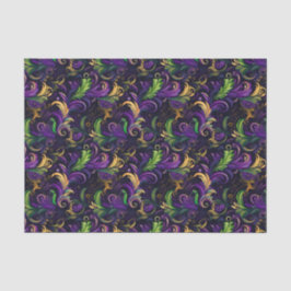 Mardi Gras Blumenmuster Seidenpapier
