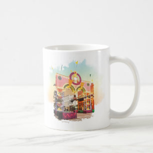 Mardi Gras Bogen Galveston, wasserfarben inspirier Kaffeetasse
