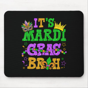 Mardi Gras Bruh Funny Mardi Gras Teens Boys K Mousepad
