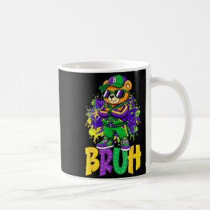 Mardi Gras Bruh Teddybär Hip-Hop Jungen Männer New Kaffeetasse
