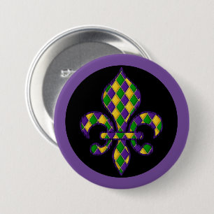Mardi Gras Button Button