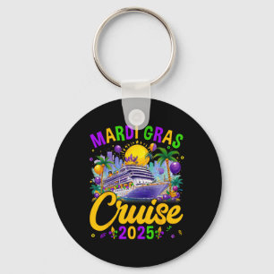 Mardi Gras Carnival Cruise 2025 Family Cruising Ma Schlüsselanhänger