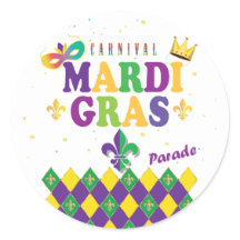 Mardi Gras Carnival Harlequin Lilie Diamond