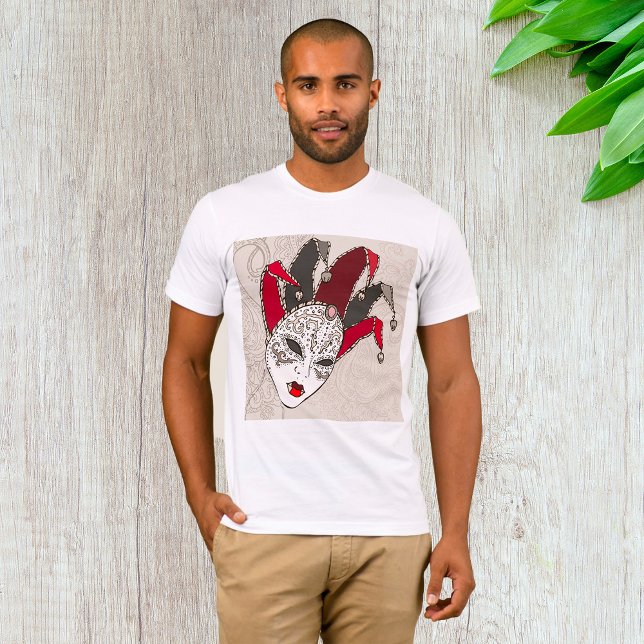 Mardi Gras Carnival Mask Mens T - Shirt (Von Creator hochgeladen)