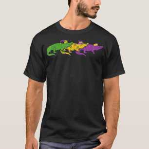 Mardi Gras Carnival Party Niedlich Drei Burgen - W T-Shirt