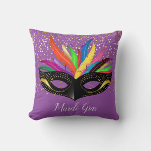 Mardi Gras Coussin