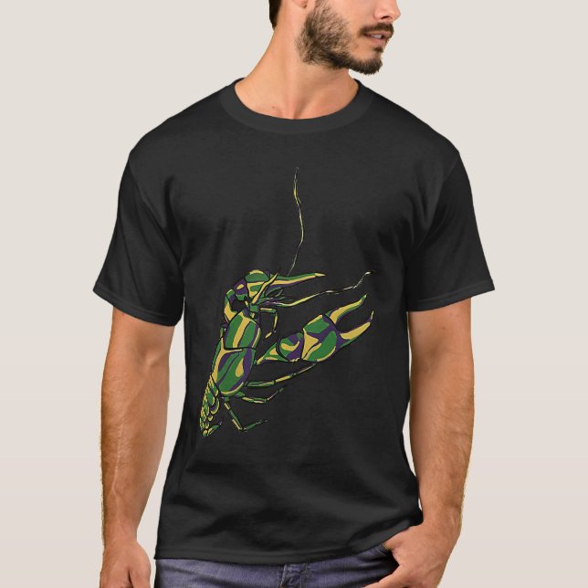 Mardi Gras Crawfish Boil Party Cajun Crawfish Love T-Shirt (Vorderseite)
